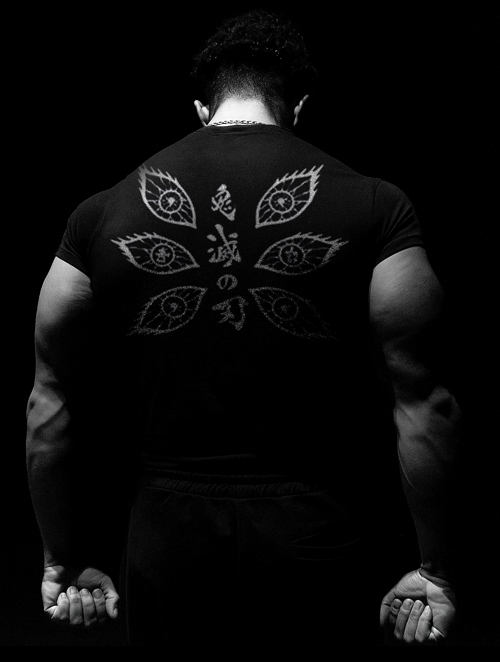 Kokushibo Eyes Compressão Preto