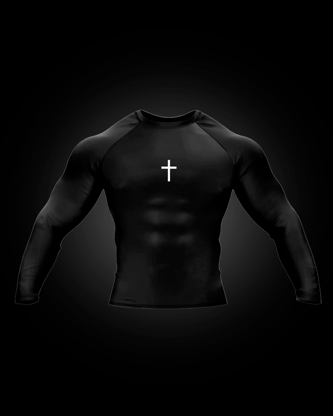 Camiseta de Compressão Longa Cristã - R4ZE