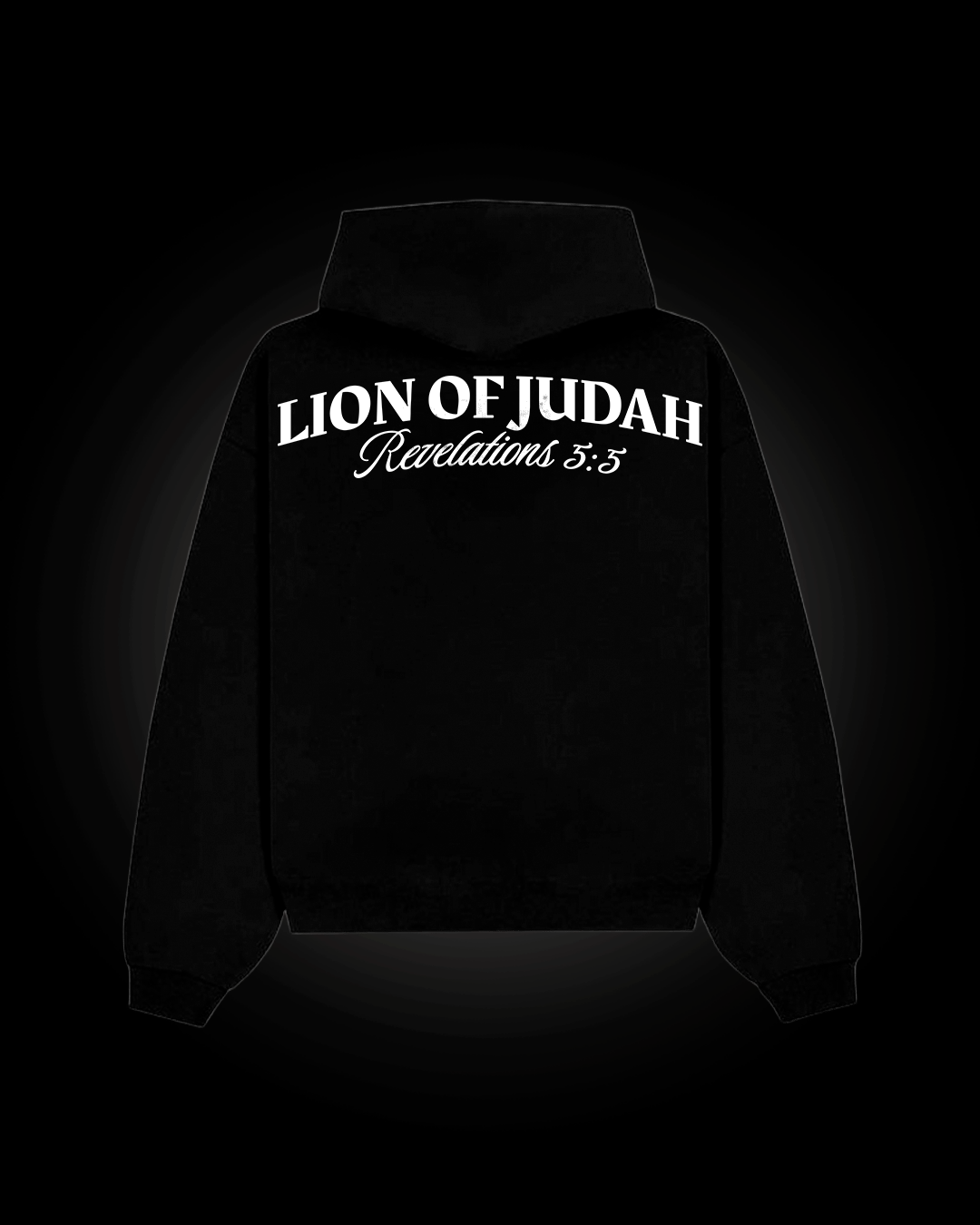 Moletom Preto Lion Of Judah - R4ZE