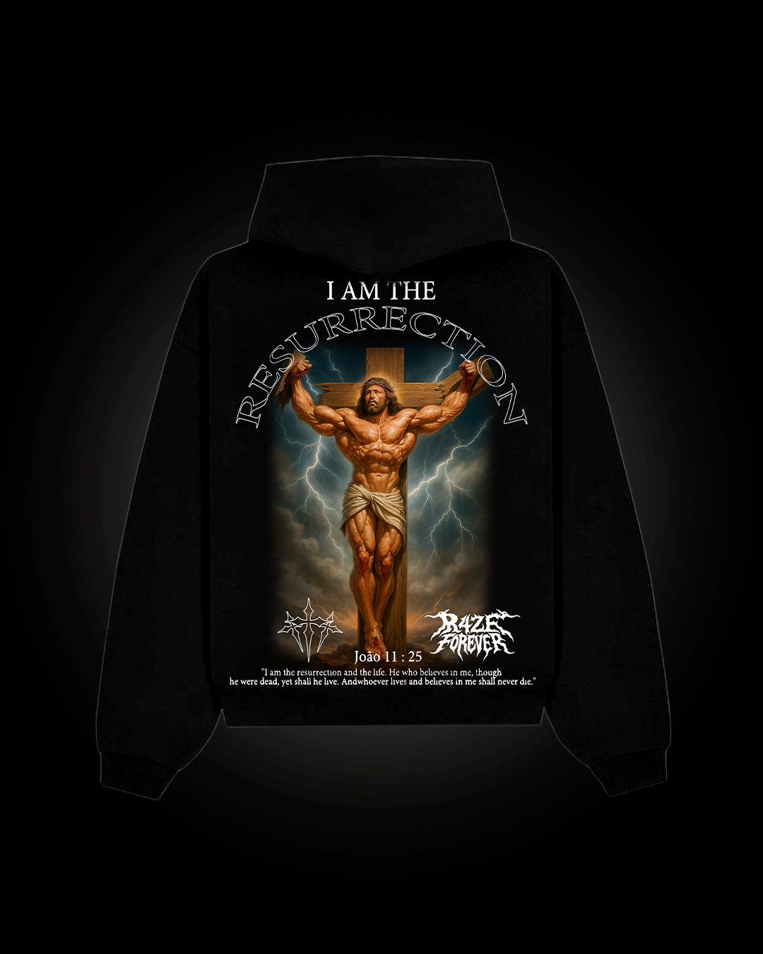 Moletom Preto RESSURECTION - R4ZE