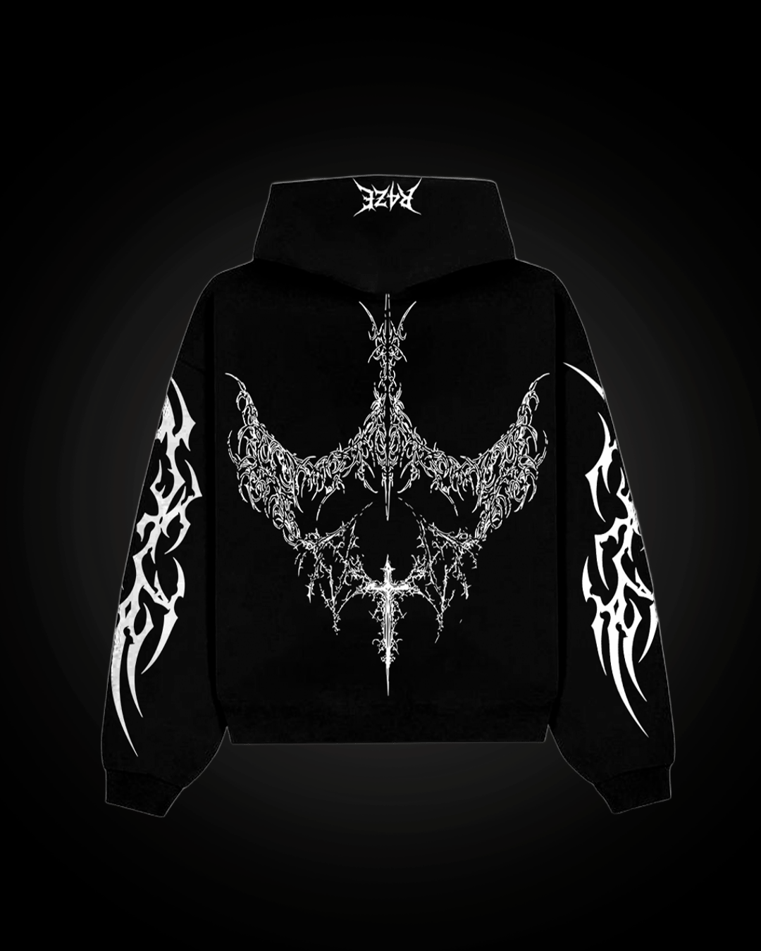 Moletom Preto FLAME - R4ZE