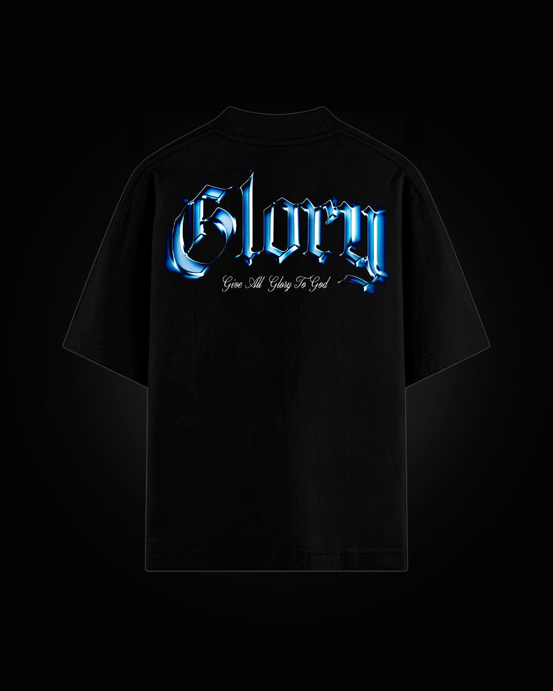 Camiseta Oversized Preta - GLORY