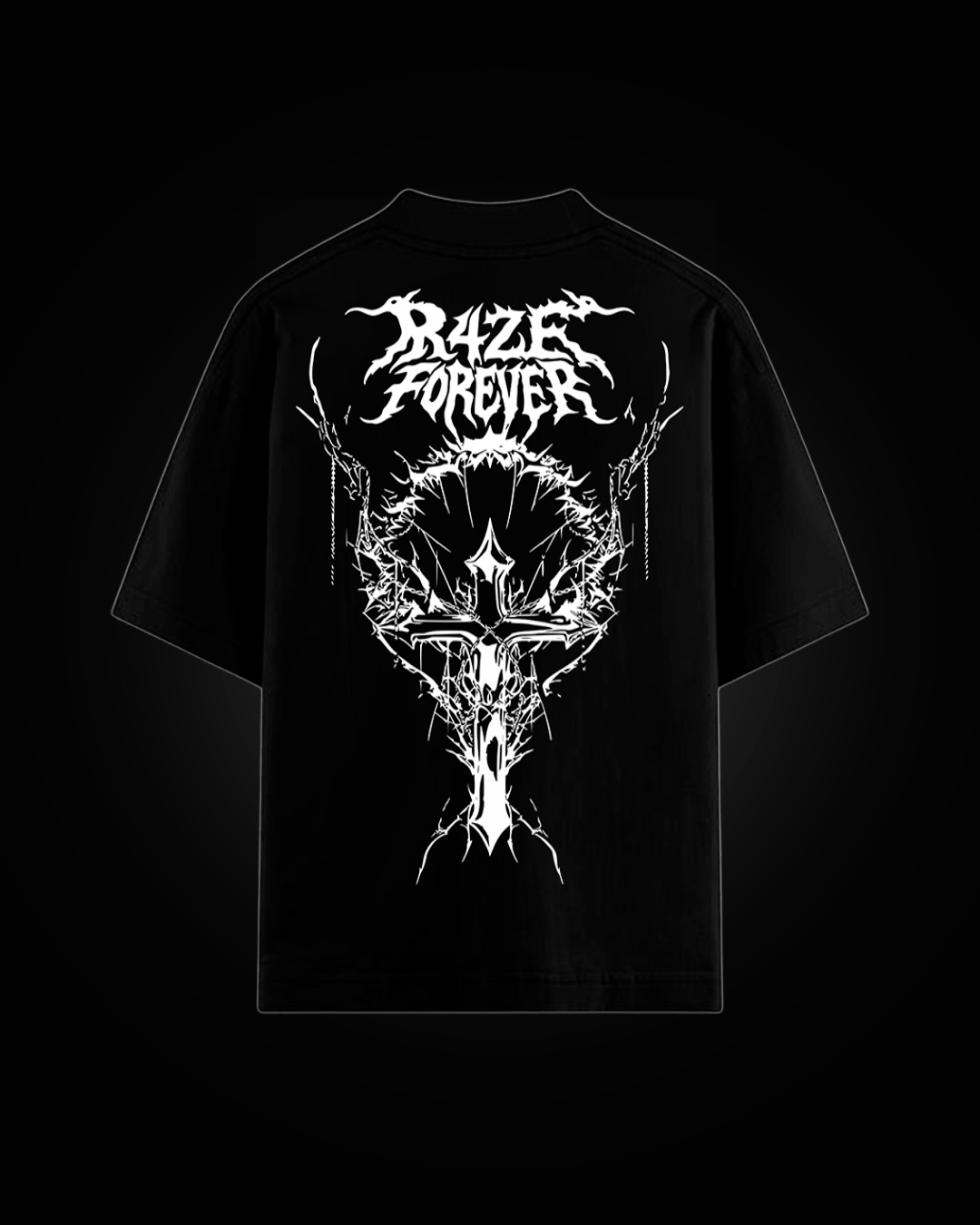 Camiseta Oversized Preta - POWERGOD