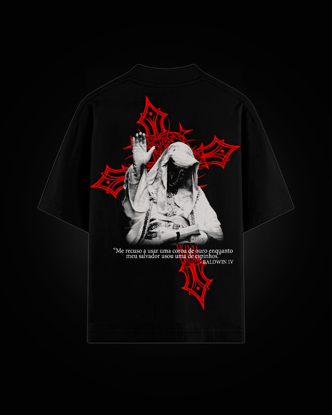 Camiseta Oversized Baldwin IV - Honorable King