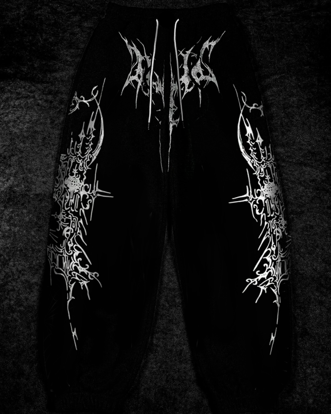 Obsidian Calça Moletom Preta