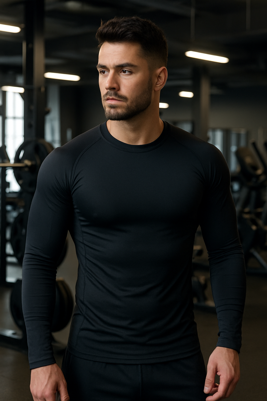 Camiseta de Compressão Manga Longa Básica - R4ZE TREINING