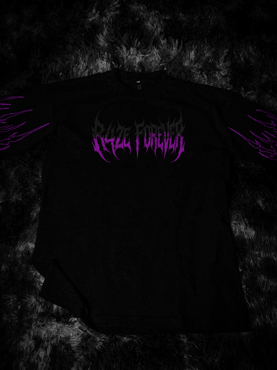 DragonFire Oversized Preto & Roxo