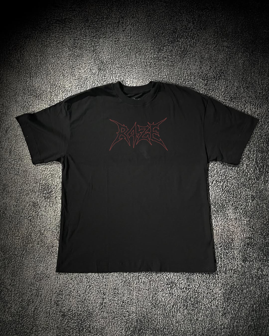 Camiseta Oversized Preta - R4ZE GYM