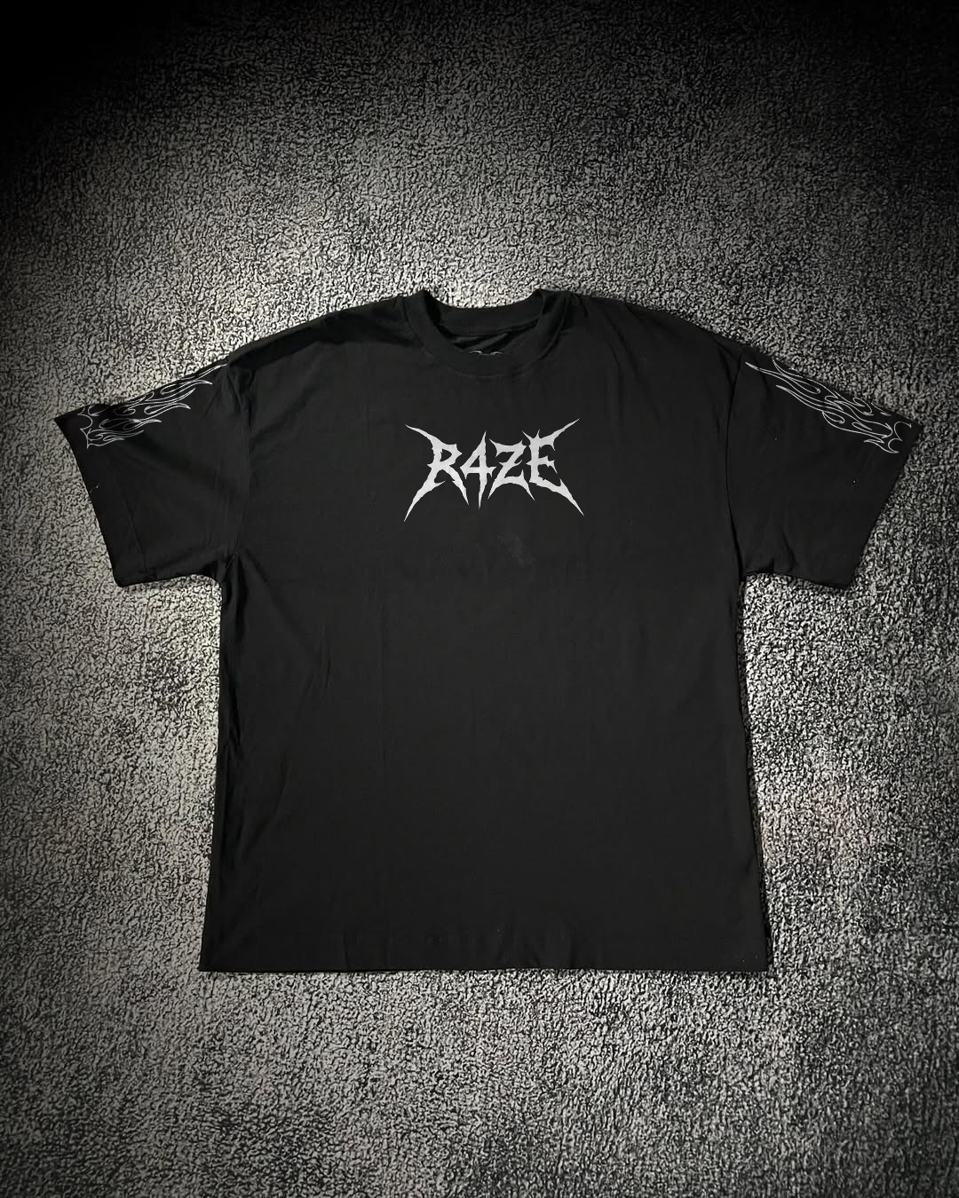 Camiseta Oversized Preta - FLAME