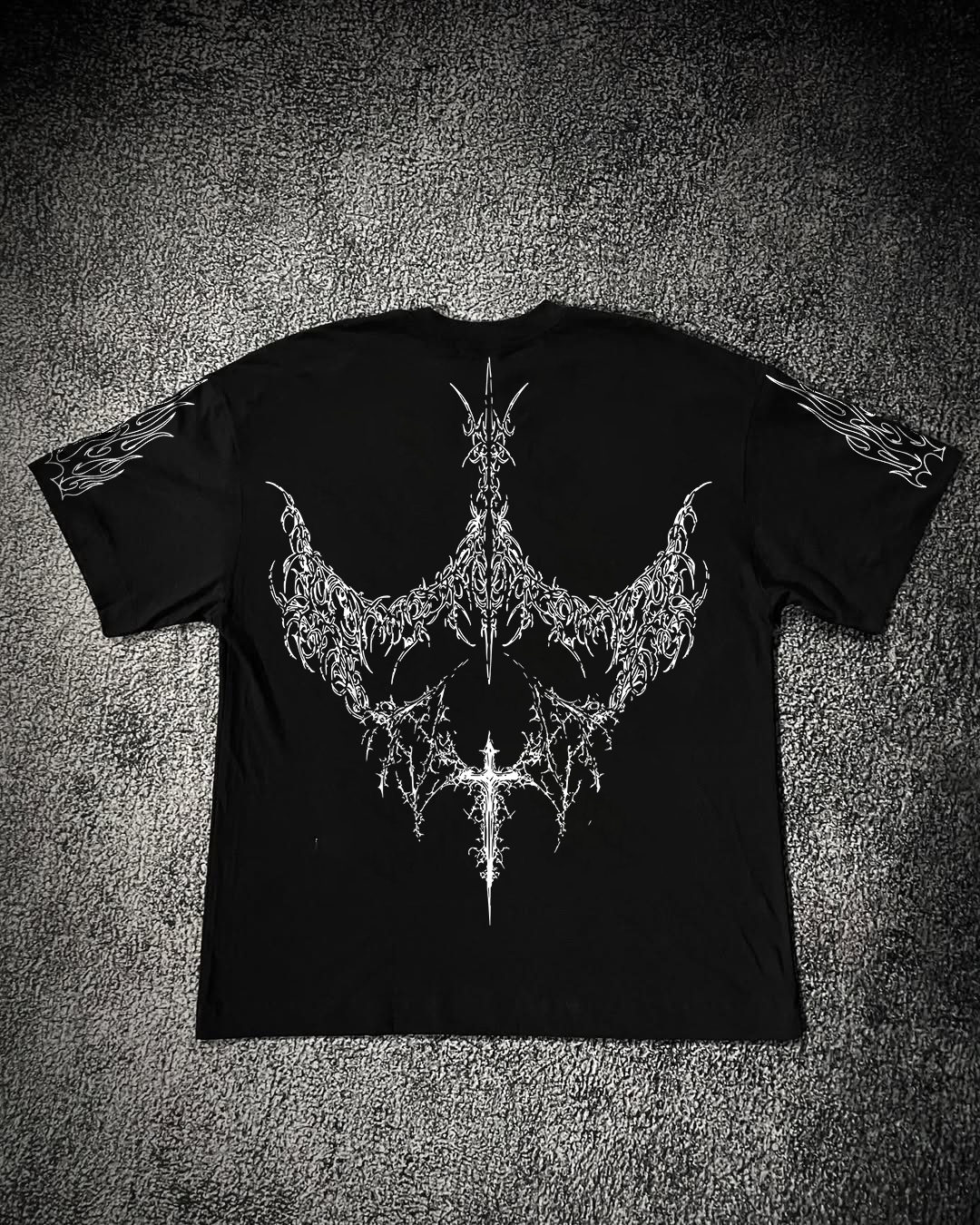 Camiseta Oversized Preta - FLAME