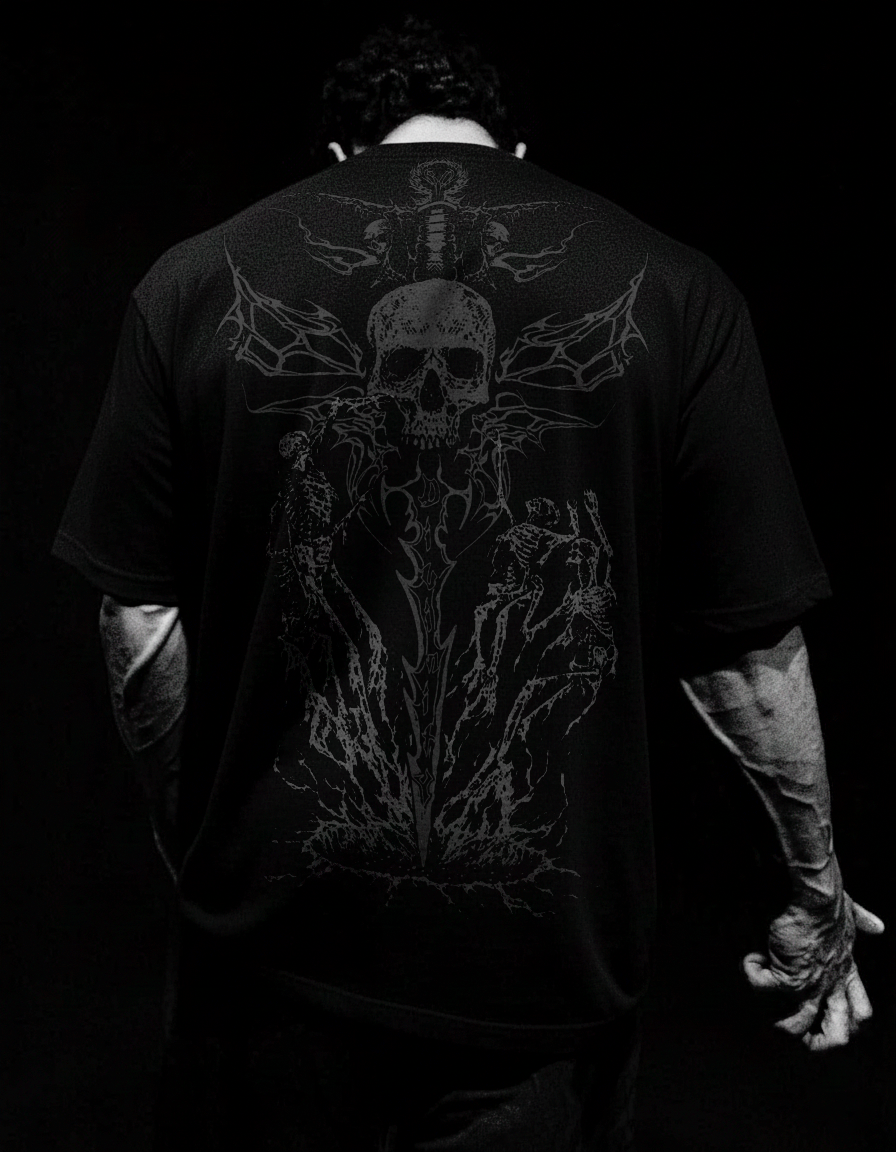 Darkskull Oversized Preto