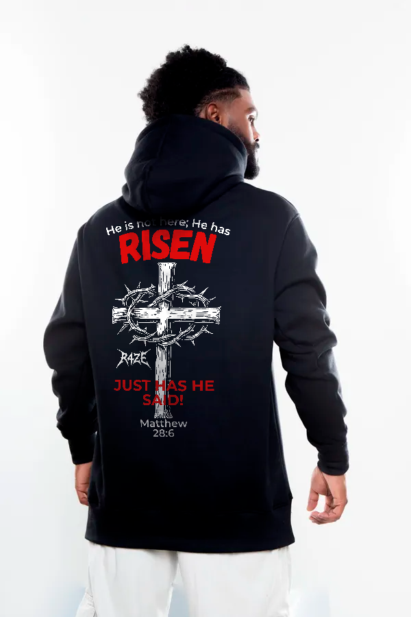 Moletom Preto R4ZE - RISEN