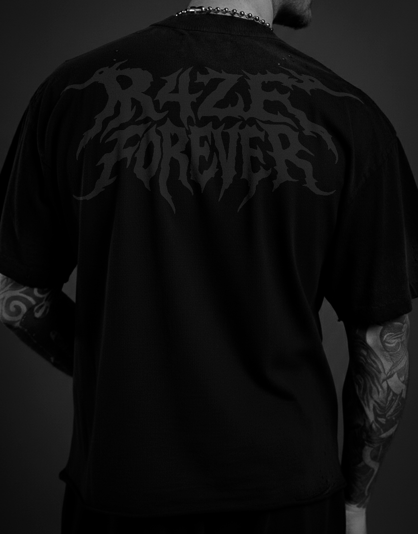 R4ZE FOREVER Oversized Preto