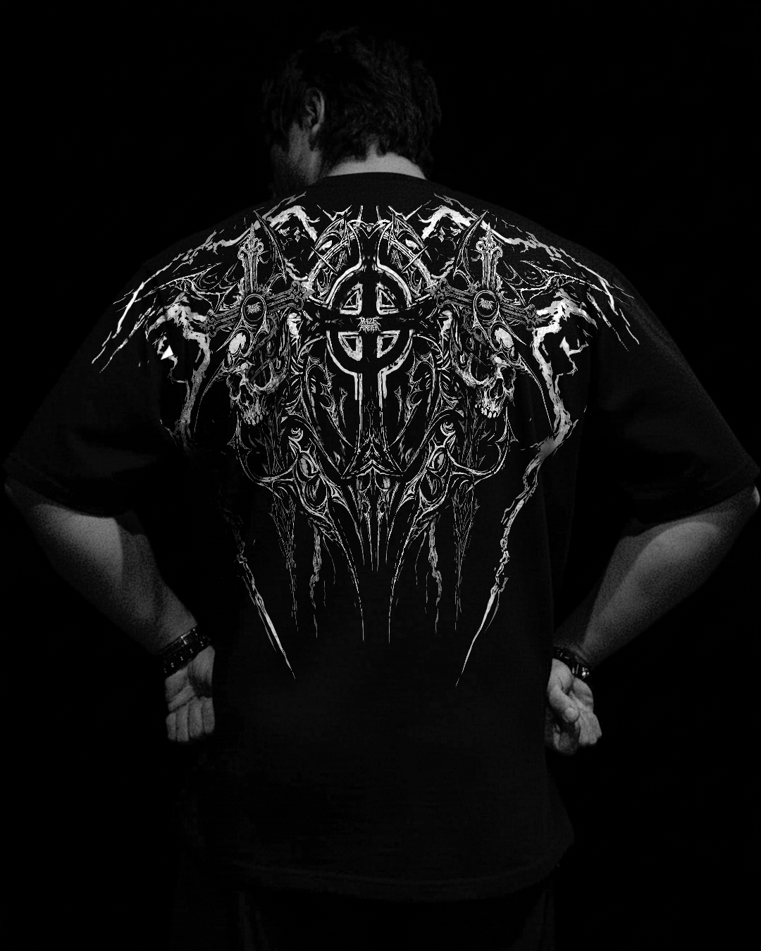 SoulVoid Oversized Preto & Branco