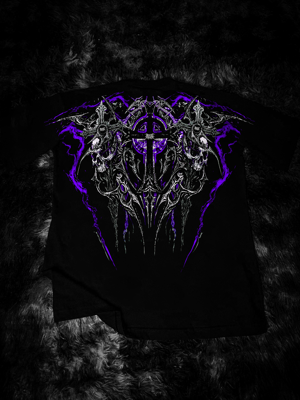 SoulVoid Oversized Preto & Roxo