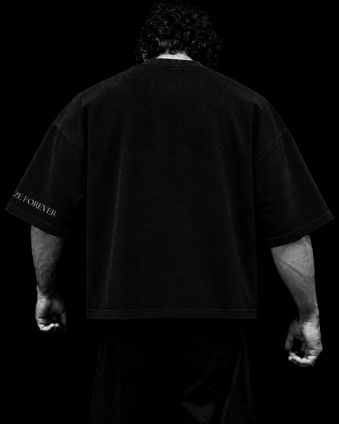 Haunt Boxy Oversized Preto