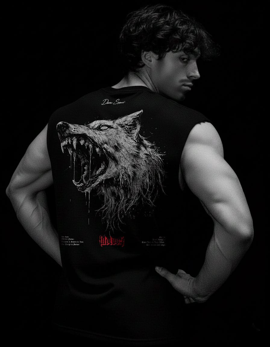 Wolves Void Regata Oversized Preto