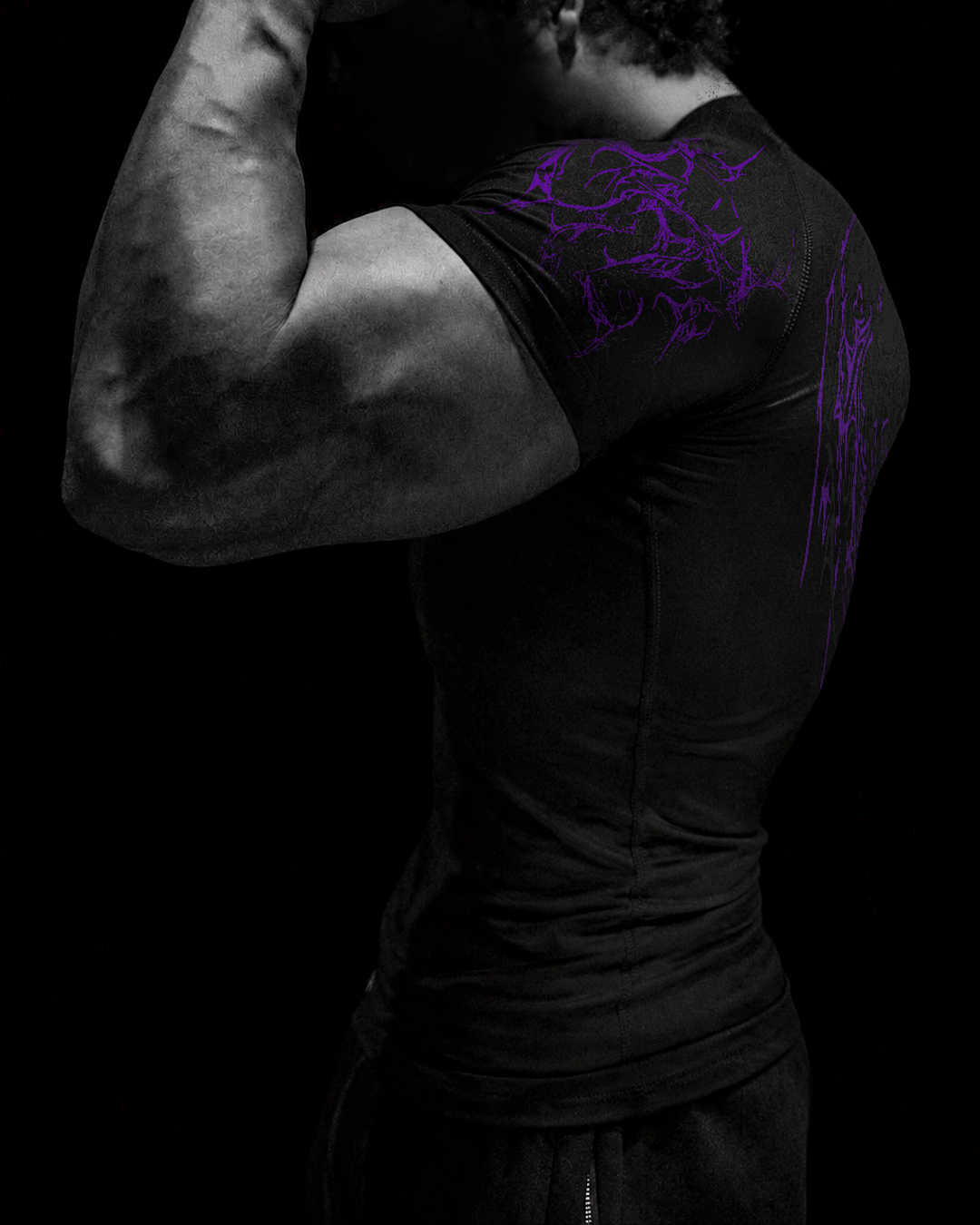 Ryujin Compressão Preto & Roxo
