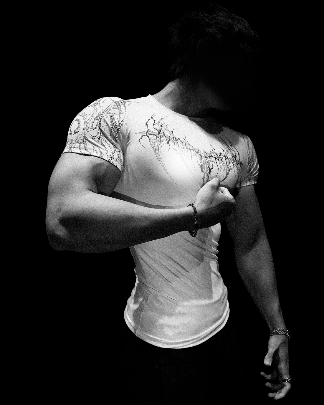 Midnight Compressão Branco