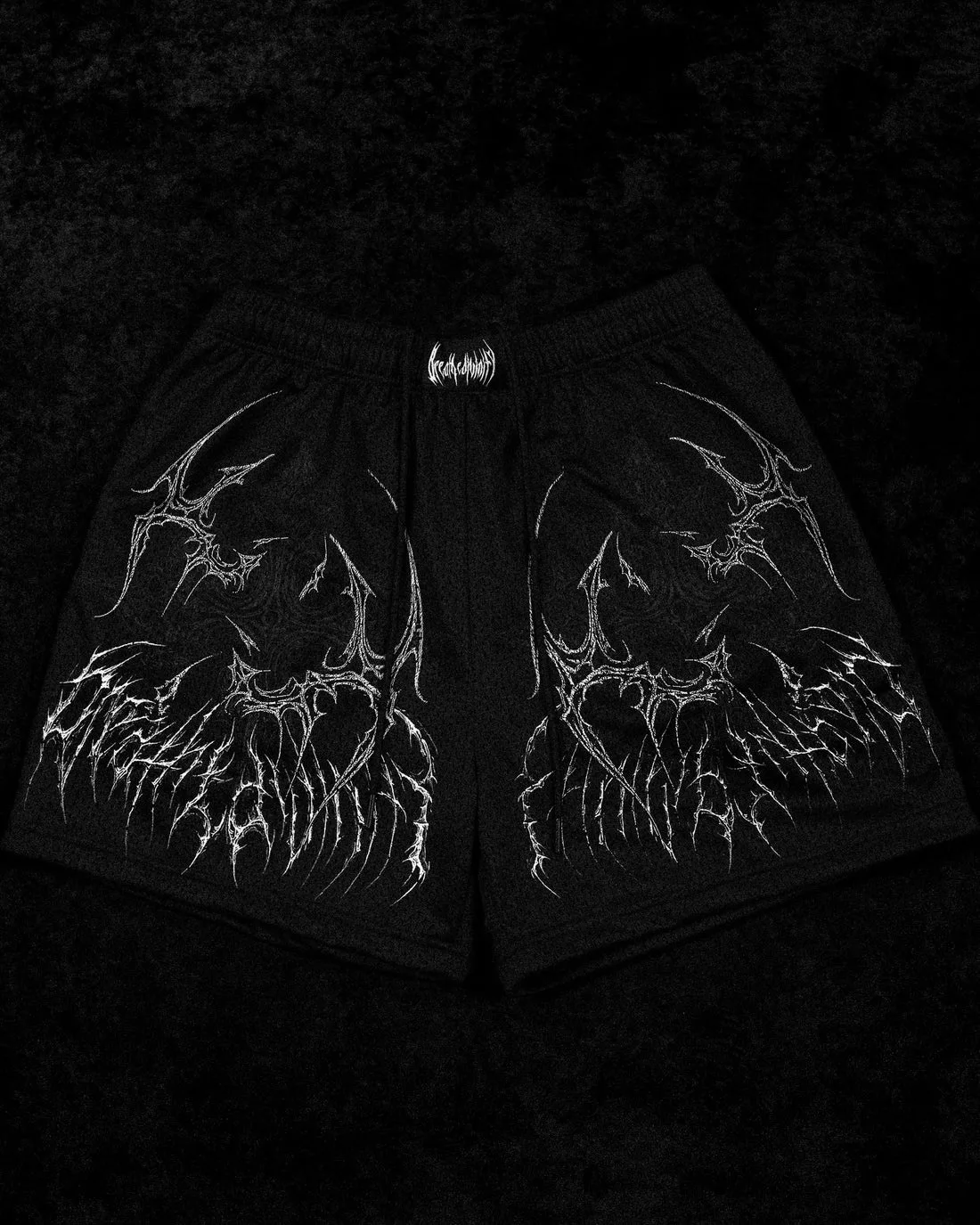 Shadowborn Short Masculino Preto & Branco