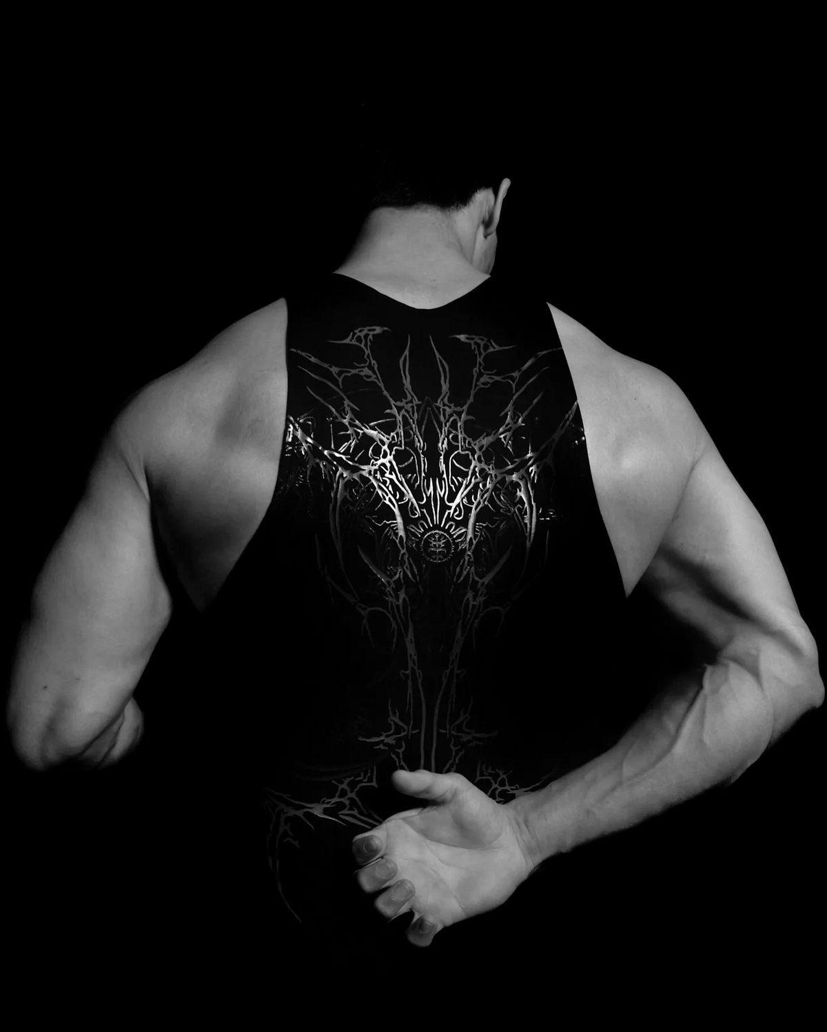 Dragon Slayer Regata de Compressão Preto