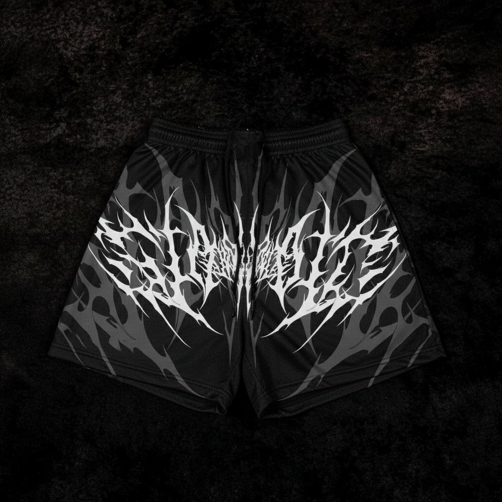Silent Chaos Short Masculino Preto