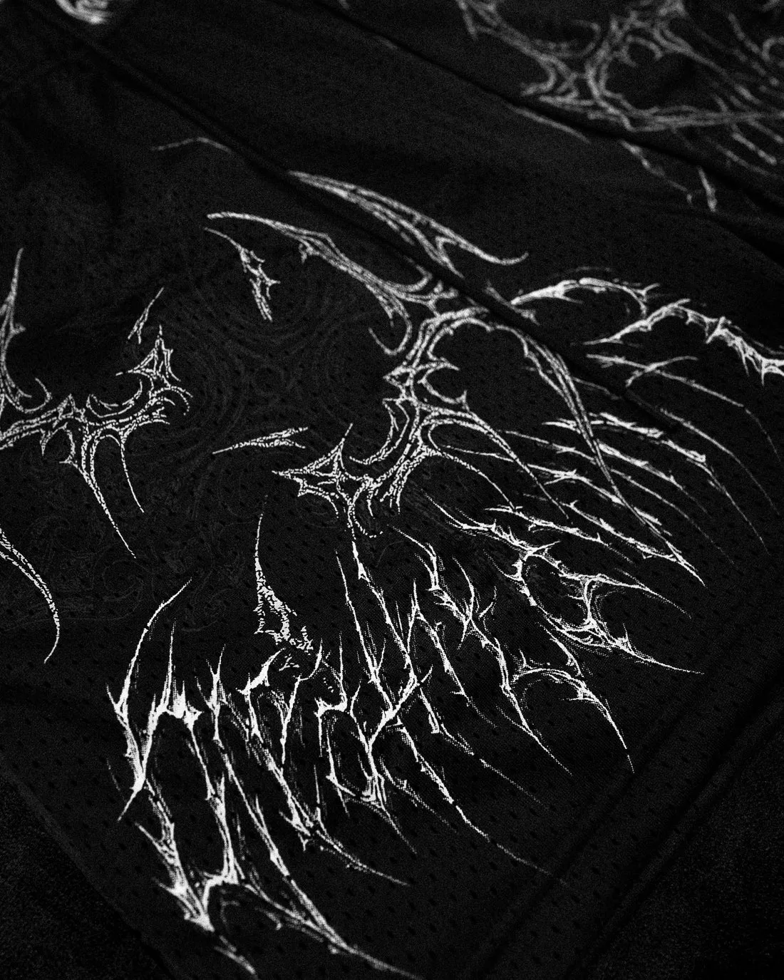 Shadowborn Short Masculino Preto & Branco