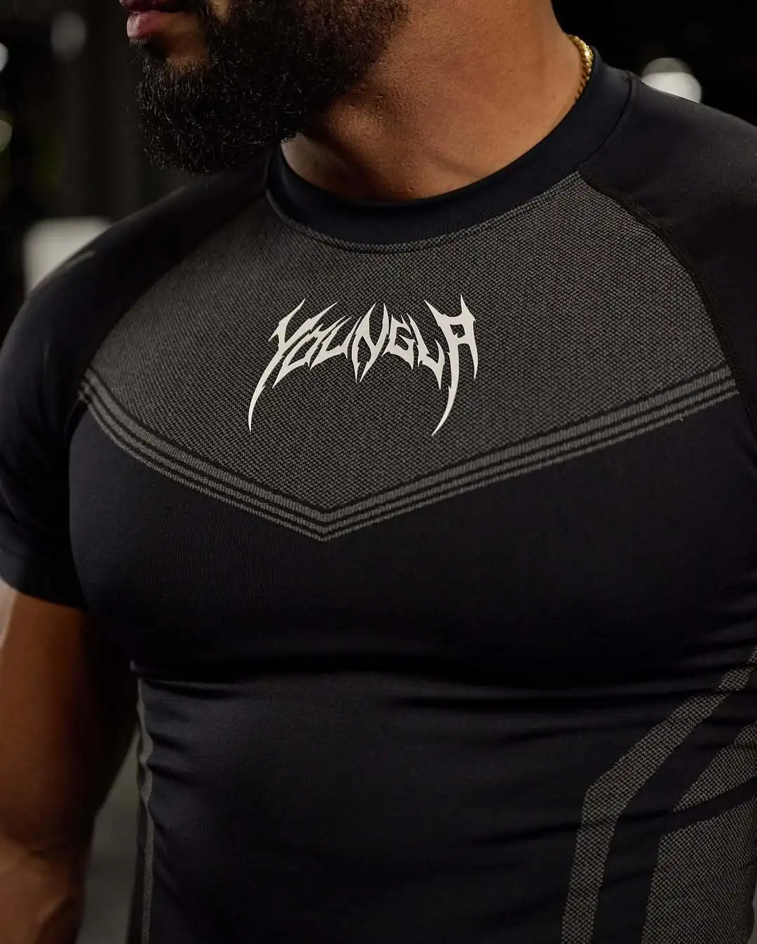 Camiseta de Compressão Monster Fire
