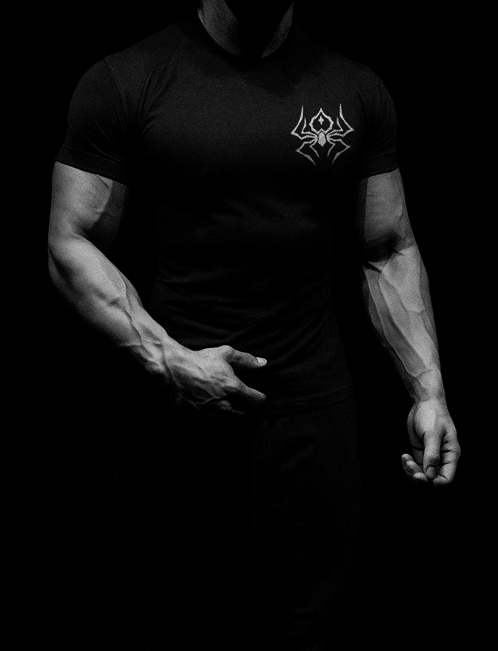 Spider Compressão Preta