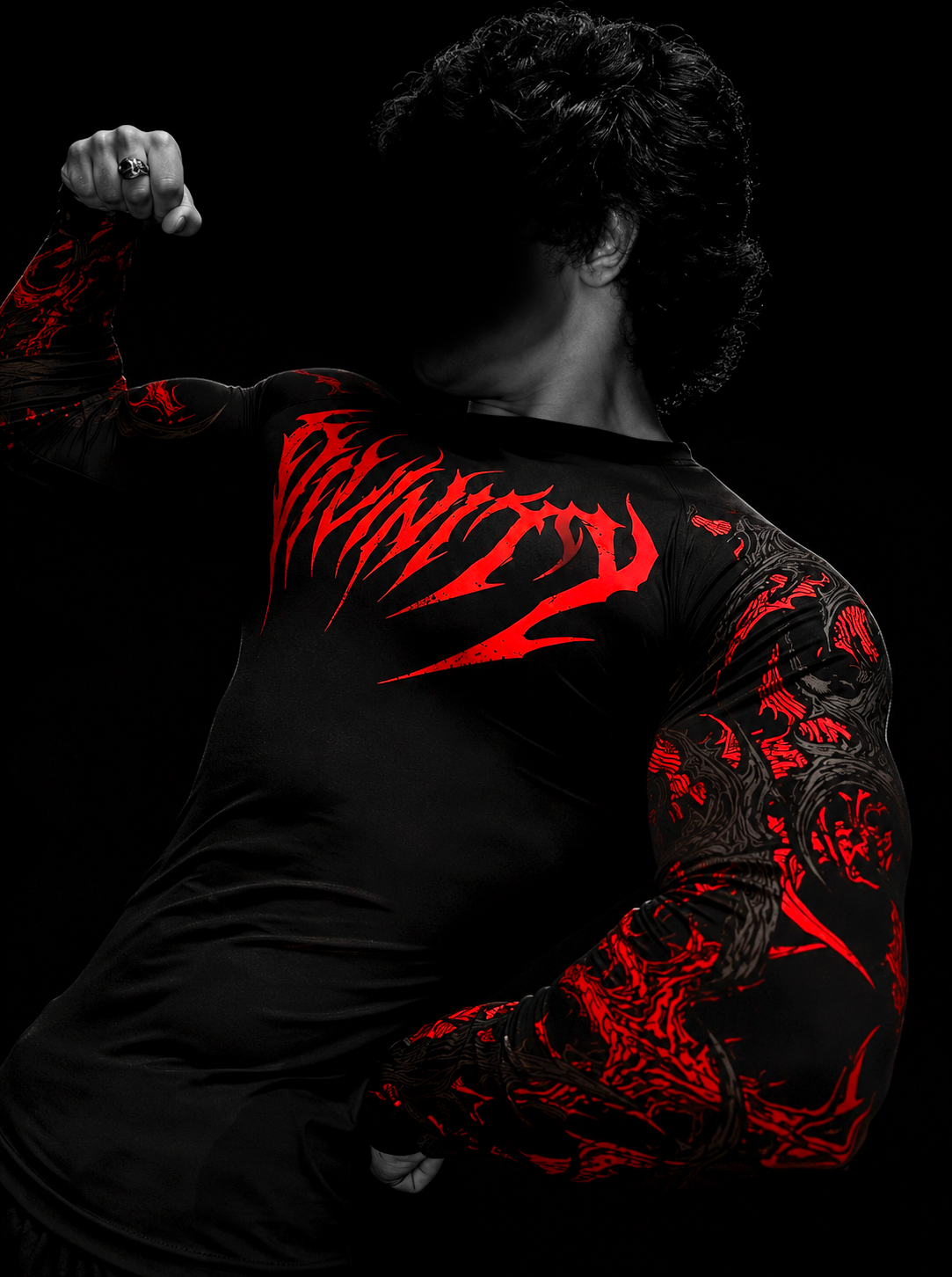 Dragon Emperor Compressão Preto & Vermelho