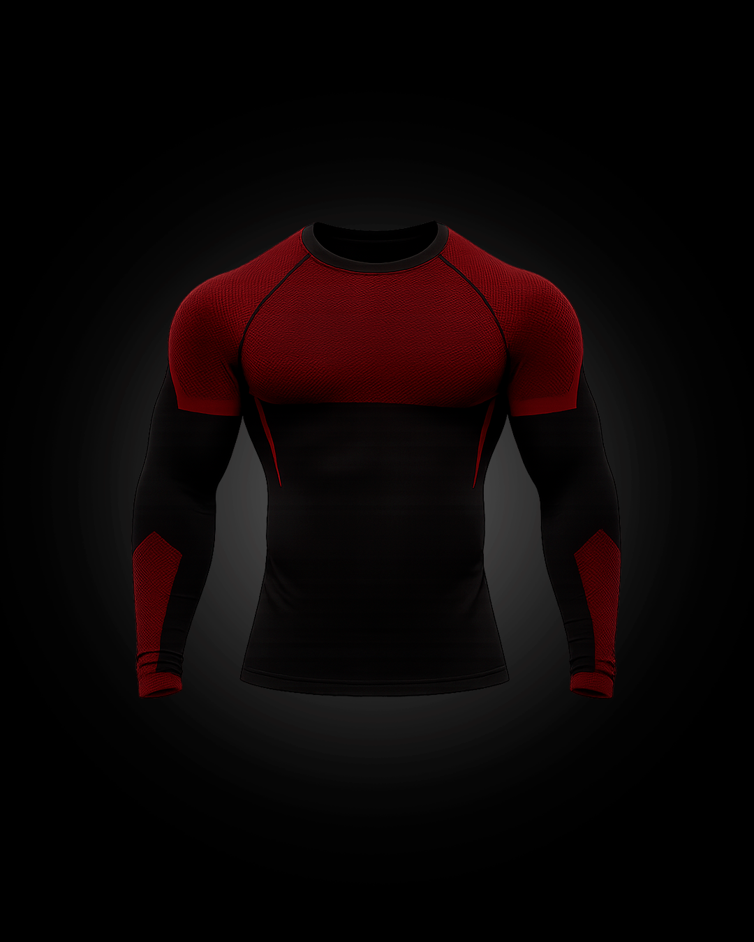 Camiseta de Compressão Manga Longa Vortex