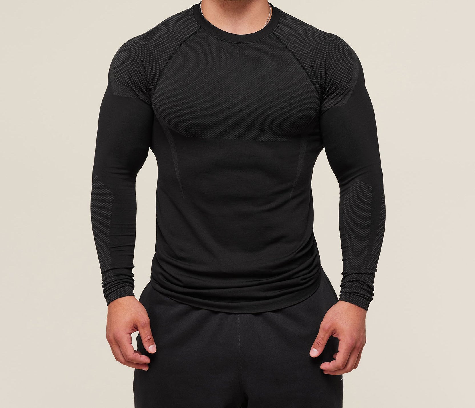 Camiseta de Compressão Manga Longa Vortex
