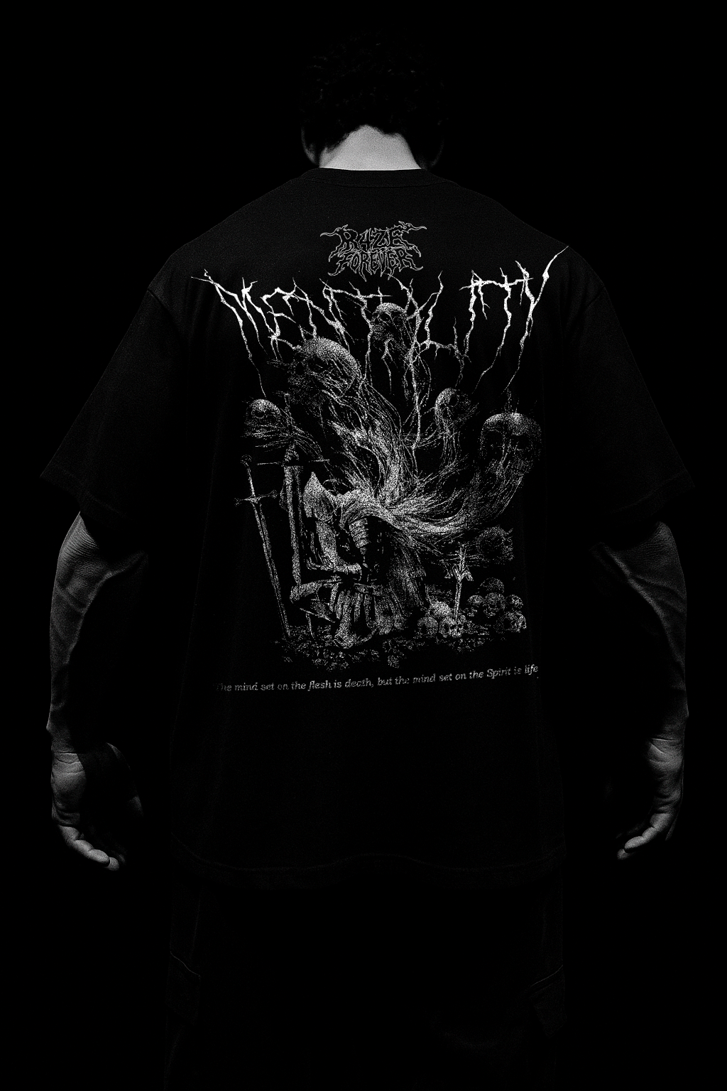 Camiseta Oversized Mentality R4ZE