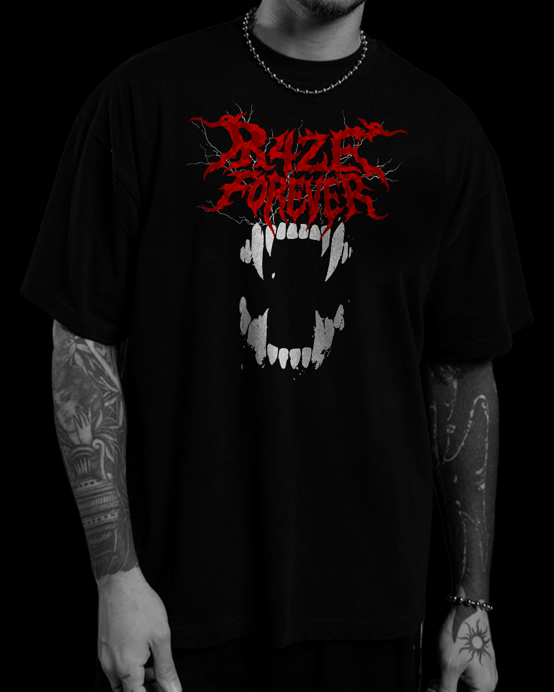 Dark Instinct Oversized Preto