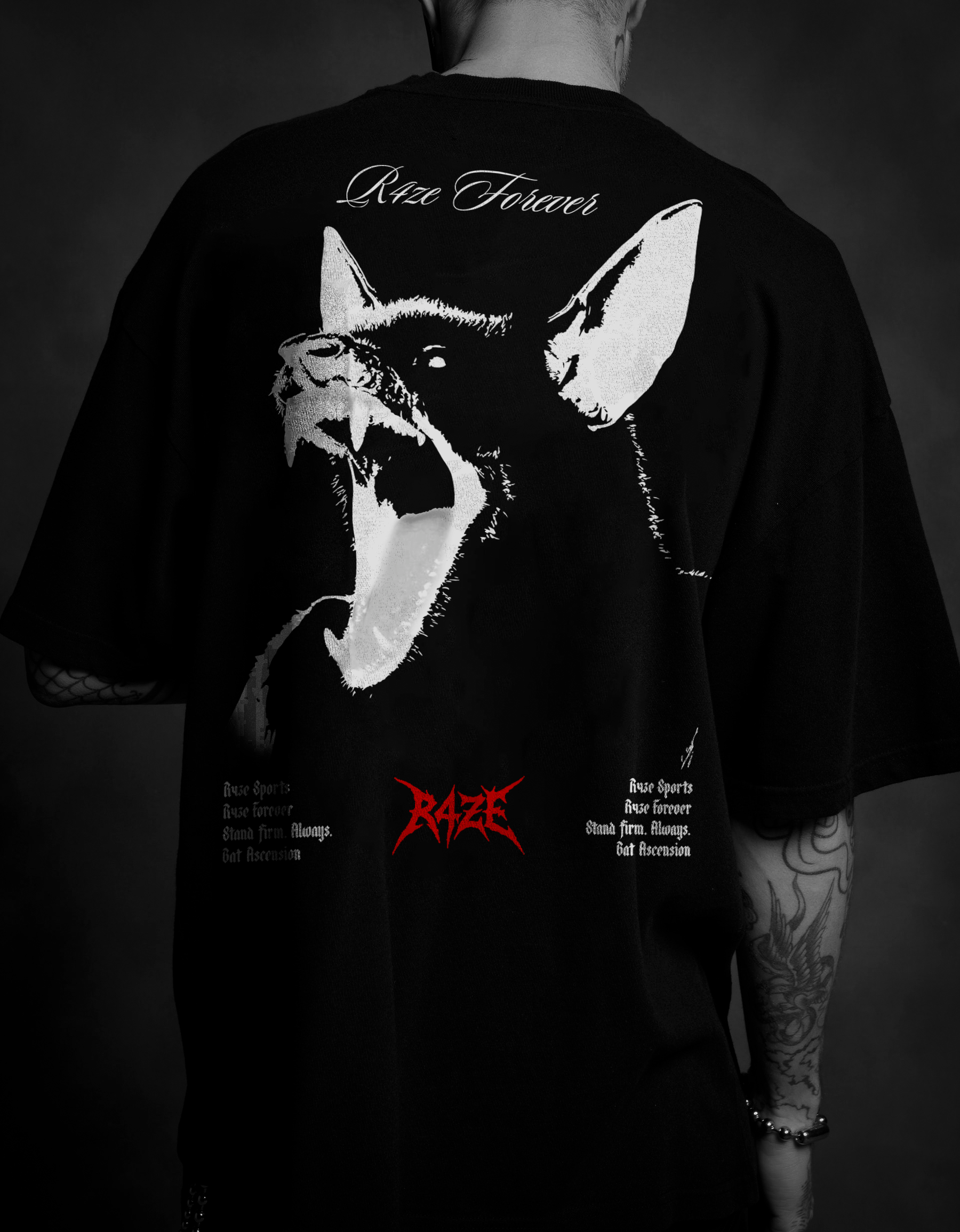 Night Reign Oversized Preto