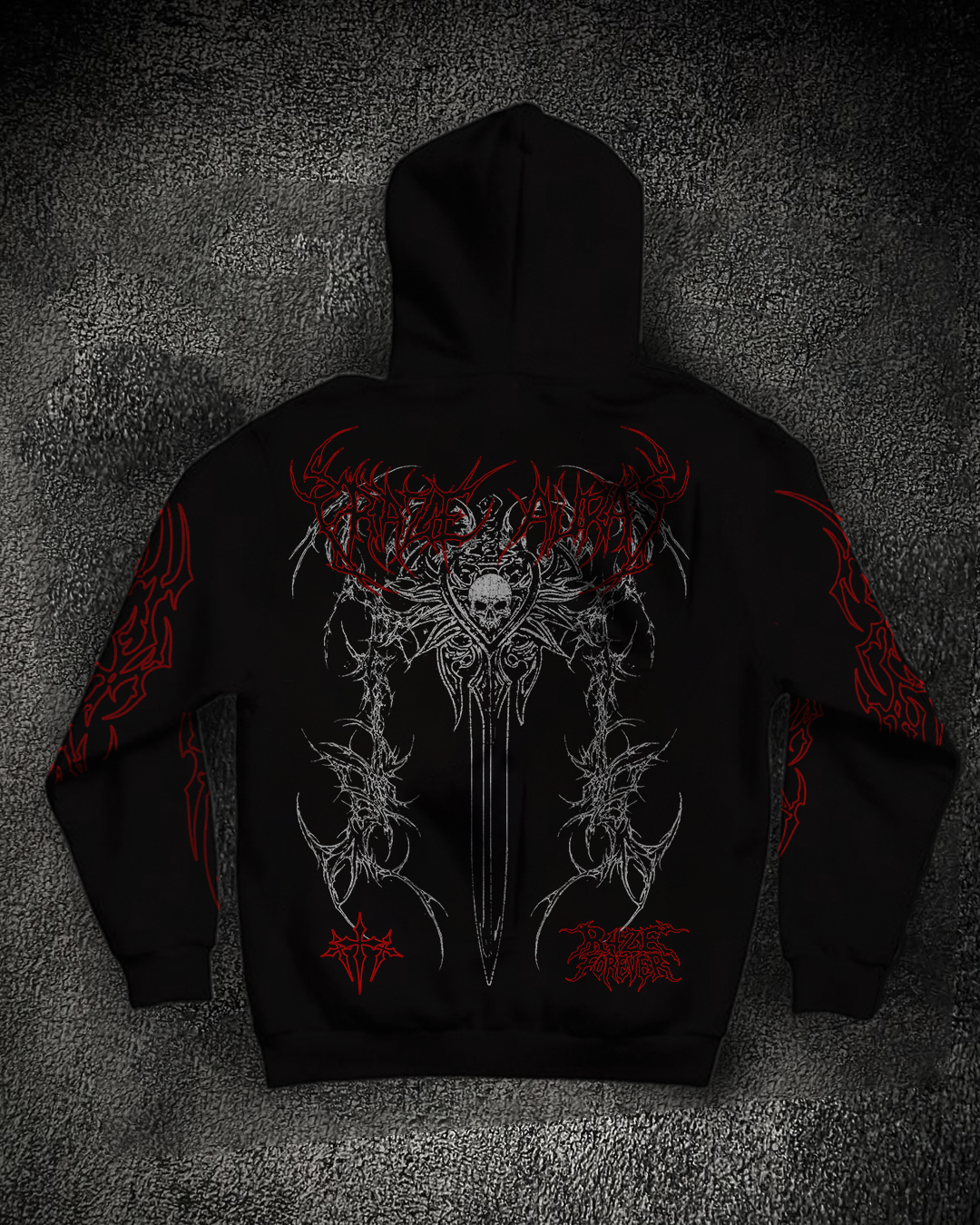 Moletom Preto R4ZE AURA