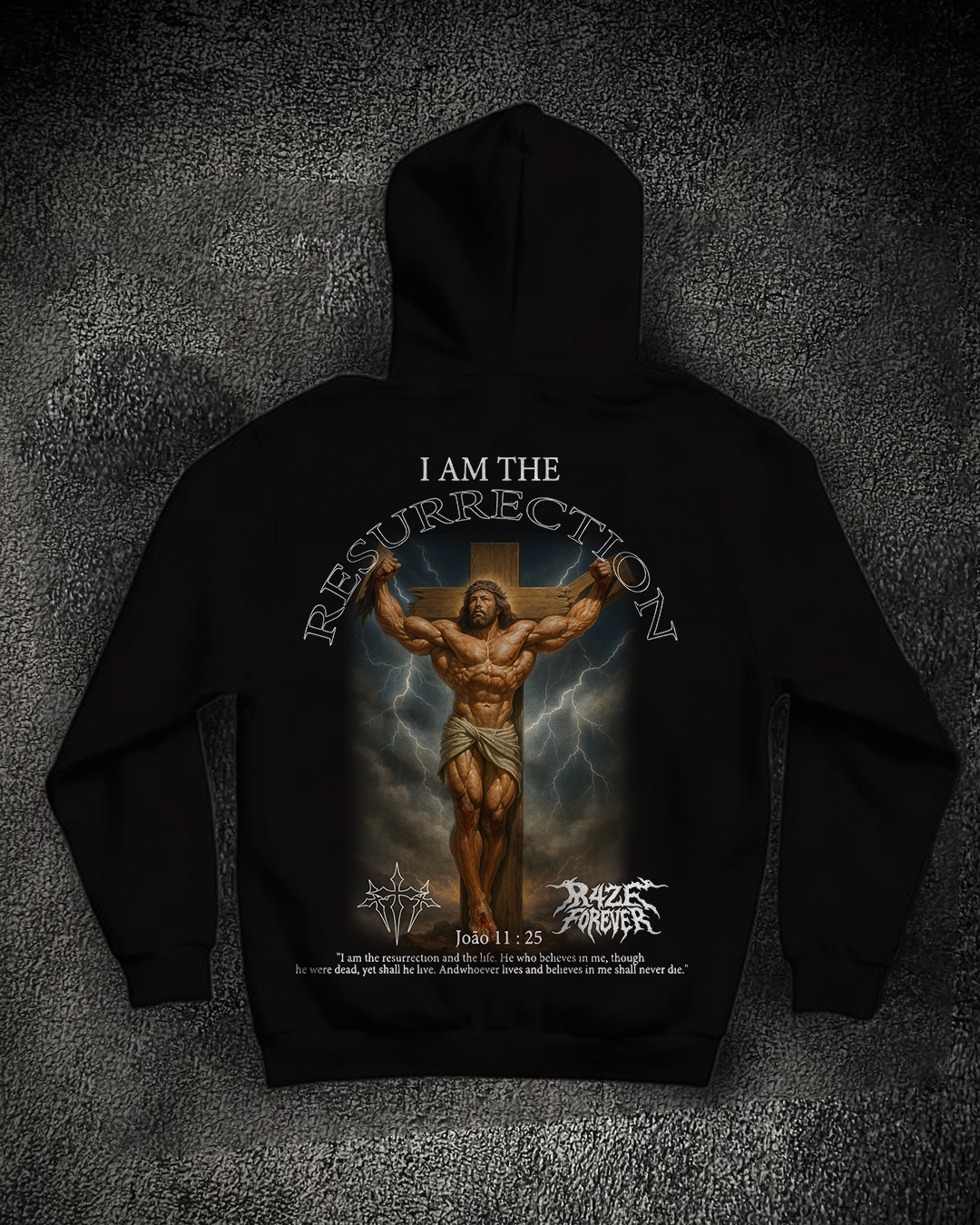 Moletom Preto RESSURECTION - R4ZE