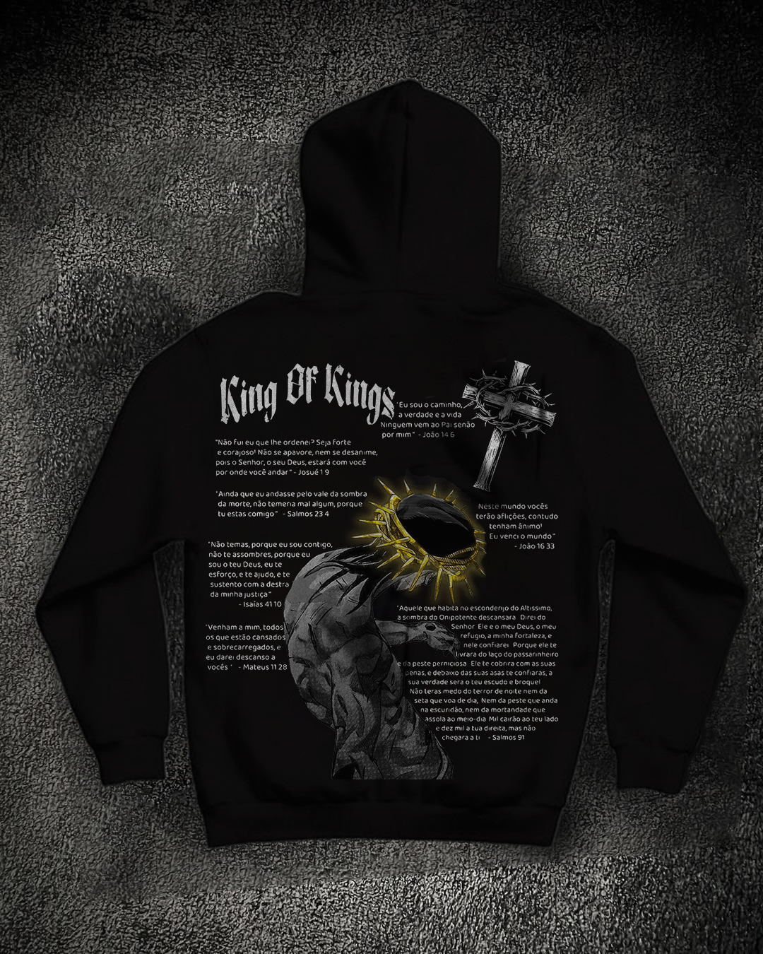 Moletom Preto King of Kings - R4ZE