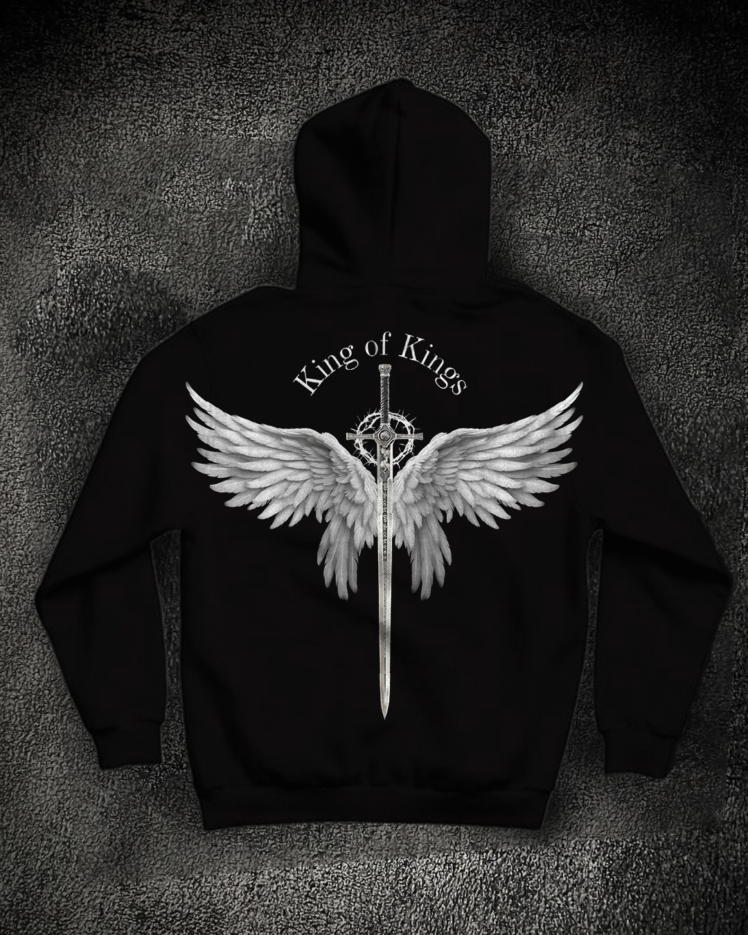 Moletom Preto R4ZE - ANGEL