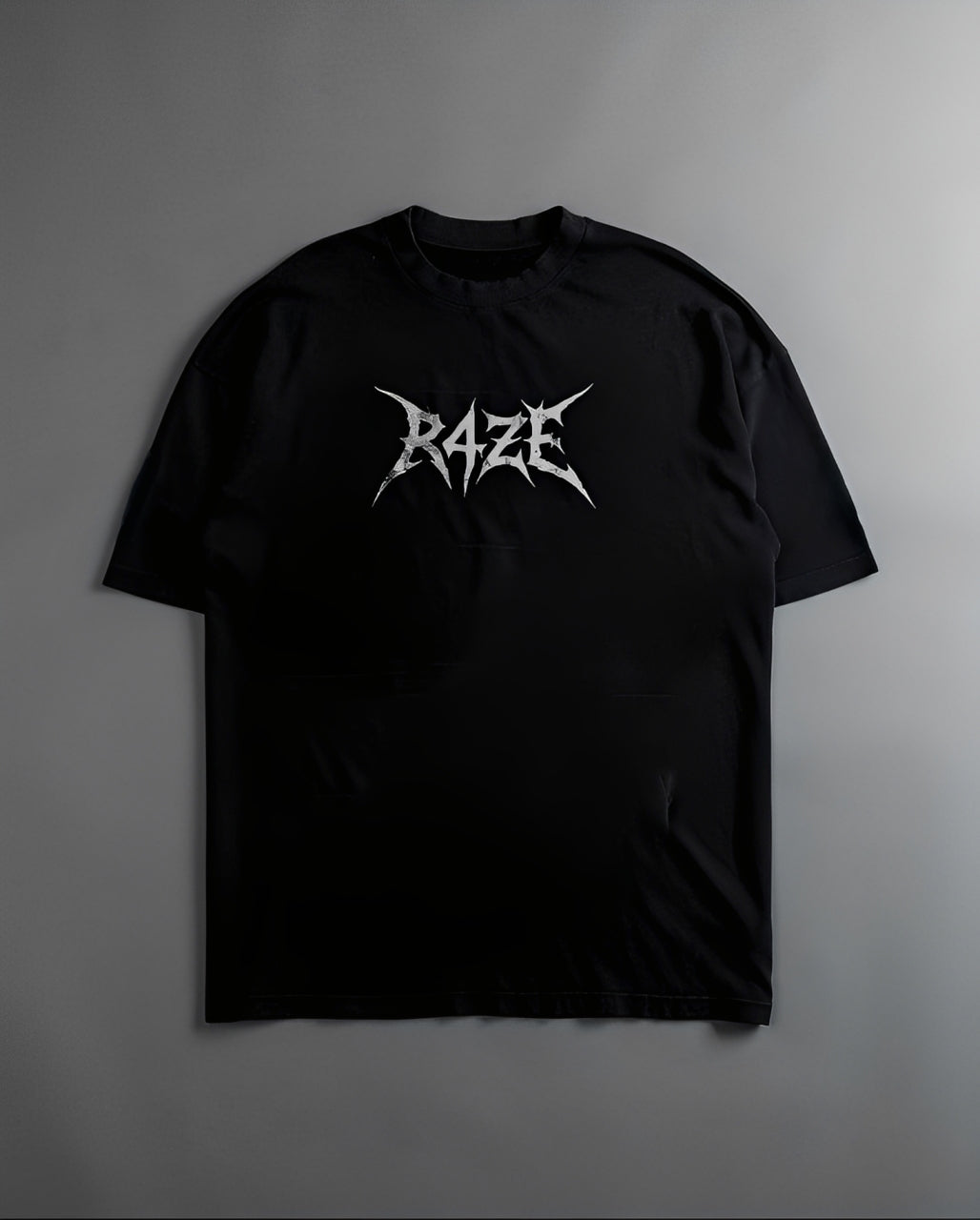 Camiseta Oversized Preta - RAYS OF GOD