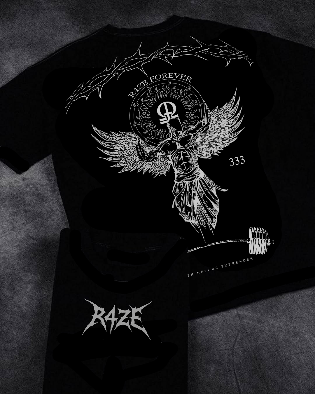 AestheticDark Oversized Preta