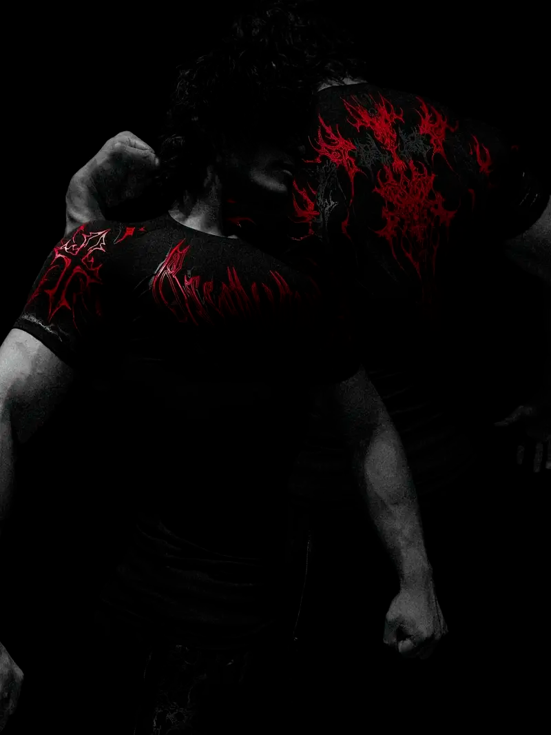 Darkspire Compressão Preto & Vermelho