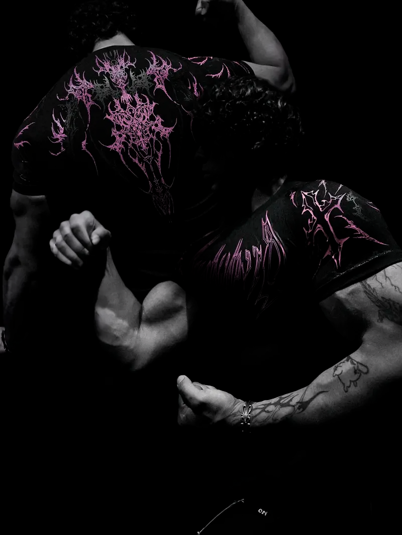 Darkspire Compressão Preto & Rosa