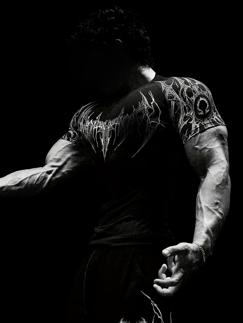 Midnight Compressão Preto & Branco