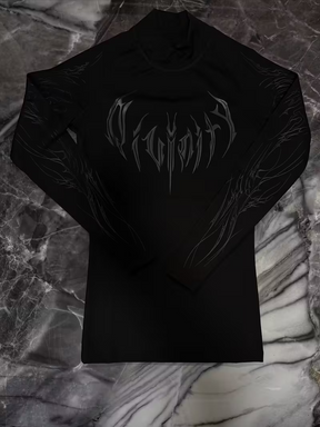 Dark Shadow Compressão Gola Alta