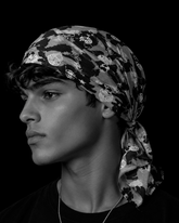 Bandana Nightform Branco & Preto