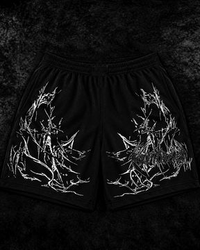 NightFang Bermuda Masculina Preto & Branco