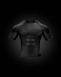 Camiseta de Compressão Preta Básica - R4ZE TREINING