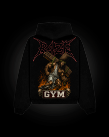 Moletom Preto Jesus - R4ZE GYM