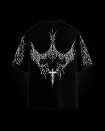 Camiseta Oversized Preta - FLAME